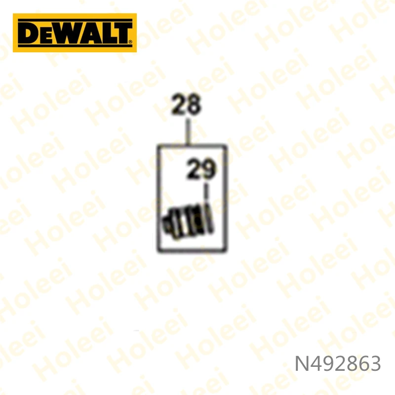 RAM SA per DEWALT D25810 D25811 N492863