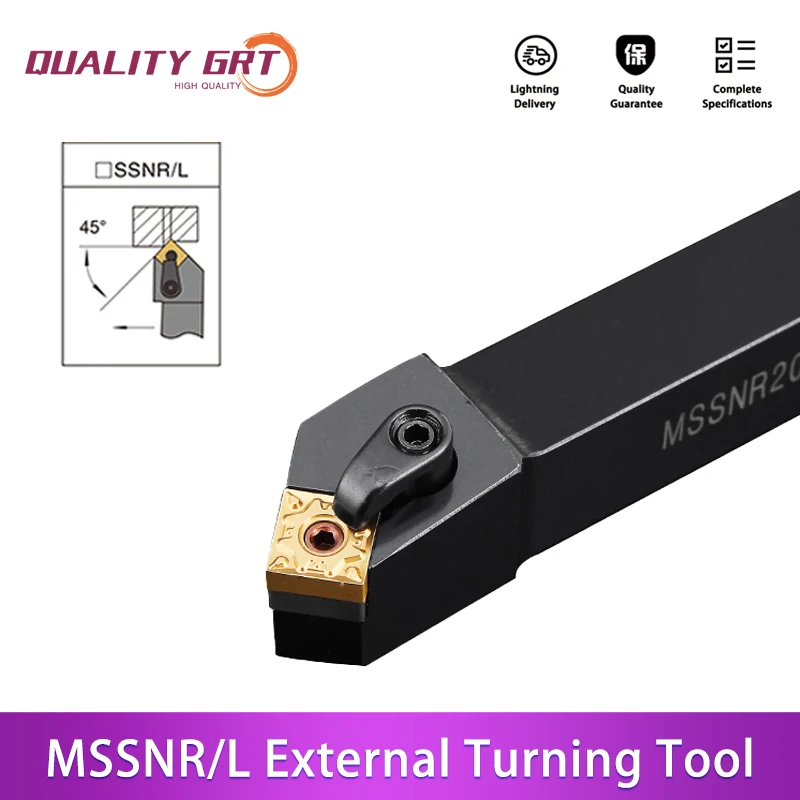 Q.Grt MSSNR1616H12 MSSNR2020K12 MSSNR2525M12 الخارجية تحول أداة كربيد إدراج SNMG MSSNR آلة خرط تعمل بالتحكم الرقمي بواسطة الحاسوب أداة أدوات القطع