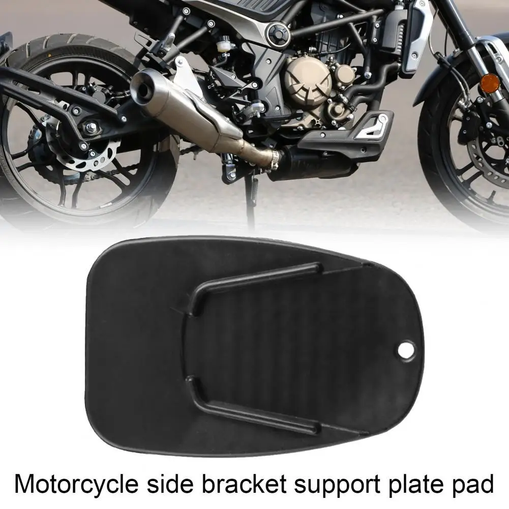 70% Dropshipping!!Non-slip Side Stand Pad Universal Anti-scratch Kickstand Base Plate for Motorcycle