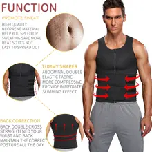 Men's Sauna Body Shaper Waist Trainer #3