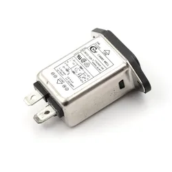IEC Socket EMI Filter EMI RFI Filter AC 250V 1A 3A 10A CW1D-1/3/10A-T Suppressor Power Line Noise Filter Socket
