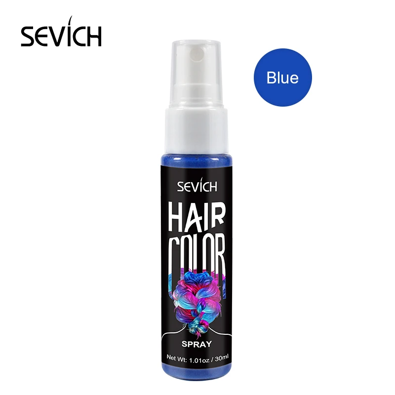Temporäre Haarfarbe Spray Einmalige Haarfärbung Instant Friseursalon Multi Color Haarfärbemittel Make-up Kreide Waschbar DIY Party Styling