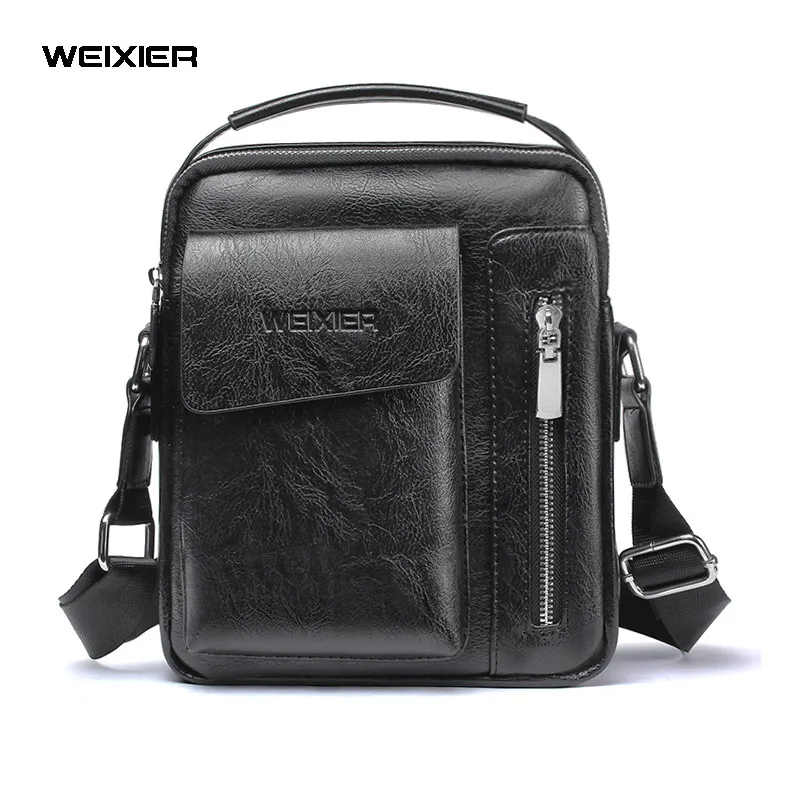 Men Bags Shoulder Bags Crossbody Bag Multi-function Men Handbags Capacity PU Leather Bag For Man Messenger Bags Tote Bag