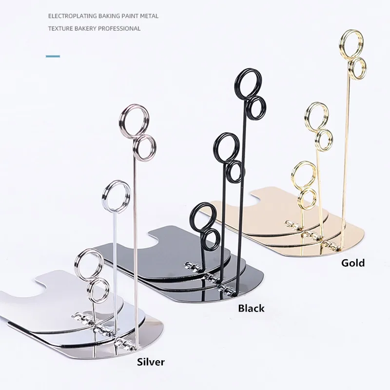 

10 Pieces Table Number Place Card Holder Stand Cake Bread Price Label Clip Wire Picture Photo Wedding Menu Memo Clips