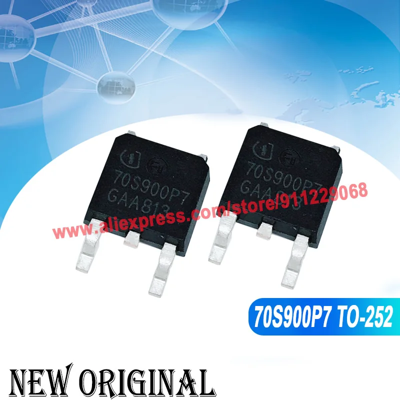 (5piece) QN10L12 IPD70N10S3L-12 100V / HY1908 HY1908D 80V 90A / 70S900P7 IPD70R900P7S 700V 12.8A / 4N0609 IPD50N06S4-09 TO-252