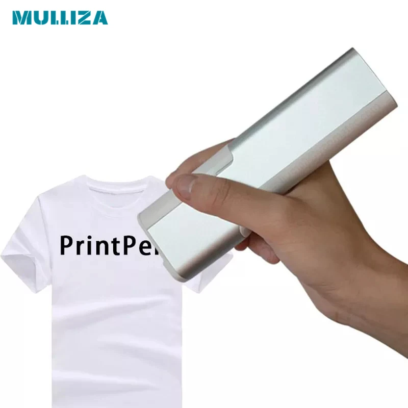 DIY Handheld Print Pen Printer Color Inkjet Pen Tattoo Printing Machine for Surfaces Pattern Tattoo Code Printing Pen