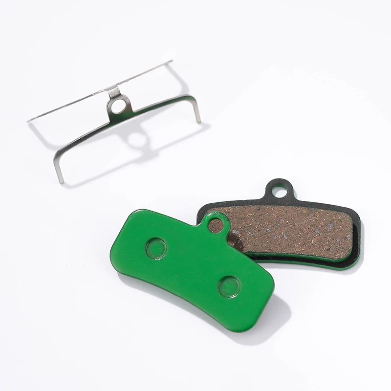 1 Pair Green Bicycle Brake Pads for Shimano Saint M810 M820 / Zee M640 MTB Mountain Road Bike Disc Brake Parts