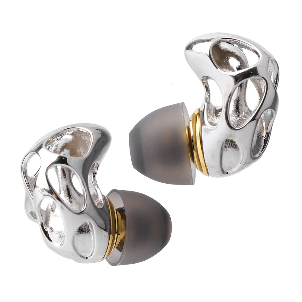 BLON BL-A8 Prometheus HiFi In-ear Earphones with 10mm Dynamic Driver, 3D-Printed Metallic Shell, Detachable 2 Pin Cable