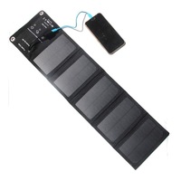 10W Foldable USB Solar Panel Solar Cell Portable Folding Waterproof Solar Panel Charger Outdoor Mobile Power Bank Charger