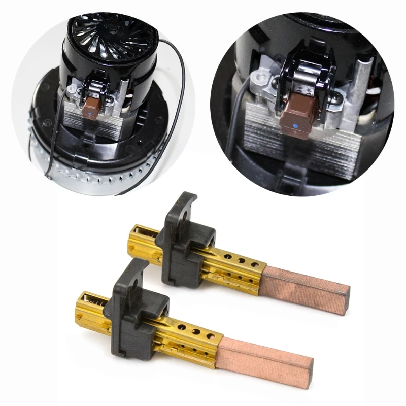 Durable Carbon Brush Universal Electric Motor Carbon Brush Replacement for Vacuum Cleaner Electric Machinery Power Tool