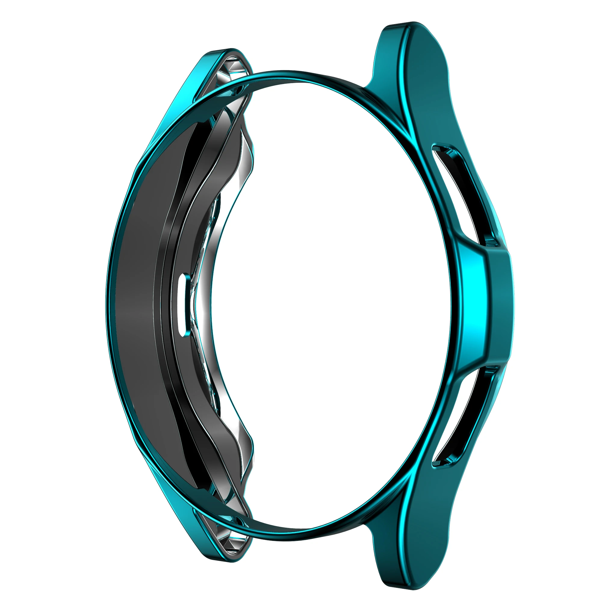 Custodia protettiva per Samsung Galaxy Watch 4 Classic 42mm 46mm Placcatura TPU Shell Custodia protettiva morbida per Galaxy Watch4 Classic