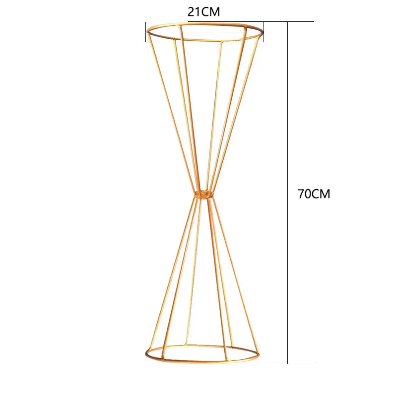 50\\70CM Wedding road lead flower stand table center decoration wedding vase pre-function area decoration