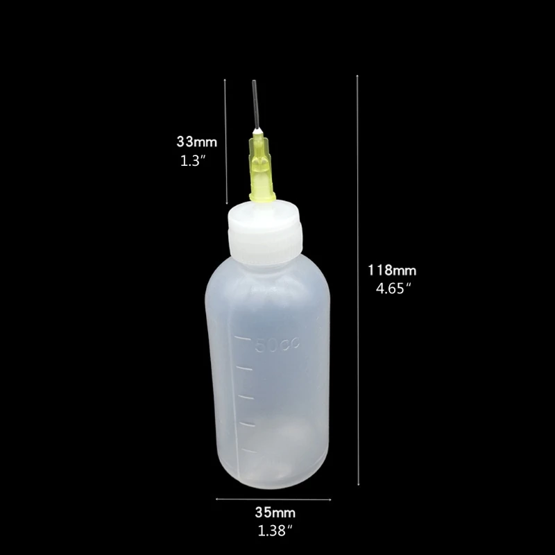 10Pcs DIY Epoxy Resin Mold Small Gaps Coloring Bottles With Syringe Needle Handling Resin Colorant Details Craft Tools