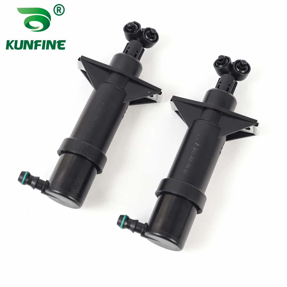 

Car Headlight Washer Nozzle Car Headlamp Cleaning Jet Pump Head Light Water Sprayer OEM No. 1638600147 LH 1638600147 RH