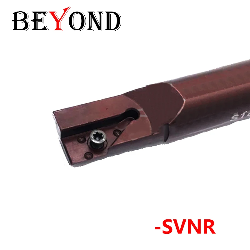 BEYOND 10mm SVNR S10F S12F S16F SVNR12N Internal Spring Steel Lathe Tools Tuning Toolholder CNC Cutter Bar Cutting Shank