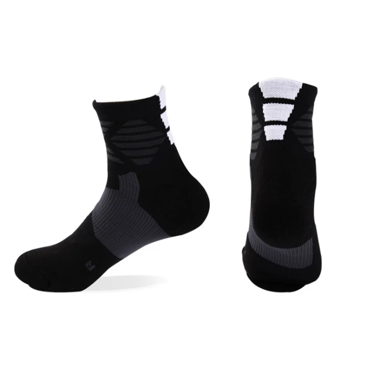 Basketball Socks Second Generation elite Sports Socks Men's Right And Left Foot Non-slip Thick Socks Winter New Products