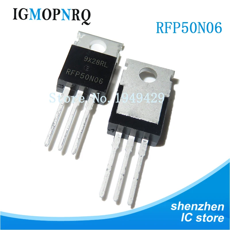 10PCS RFP50N06 TO-220 50N06 TO220 new