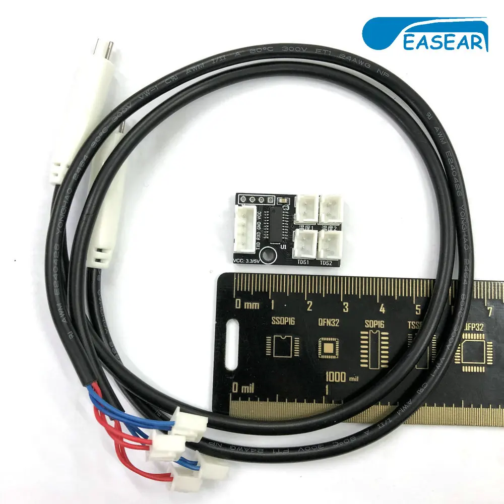 TDS Water Quality Detection Solution Single Channel Dual Channel TDS Detection Sensor Module Conductivity Module