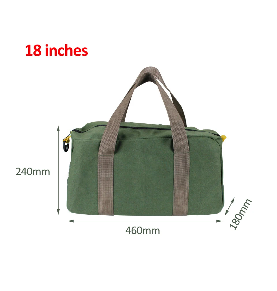 Wartungswerkzeugtasche, große Kapazität, tragbar, stark, langlebig, wasserdicht, Oxford, multifunktionale Aufbewahrungstasche für Handwerkzeuge – Detail 10