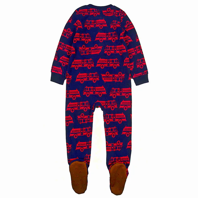 One-Piece Pajamas for Children Aged 3-10, Pajamas for Boys and Girls, Fleece One-Piece Suits, Soft and Warm