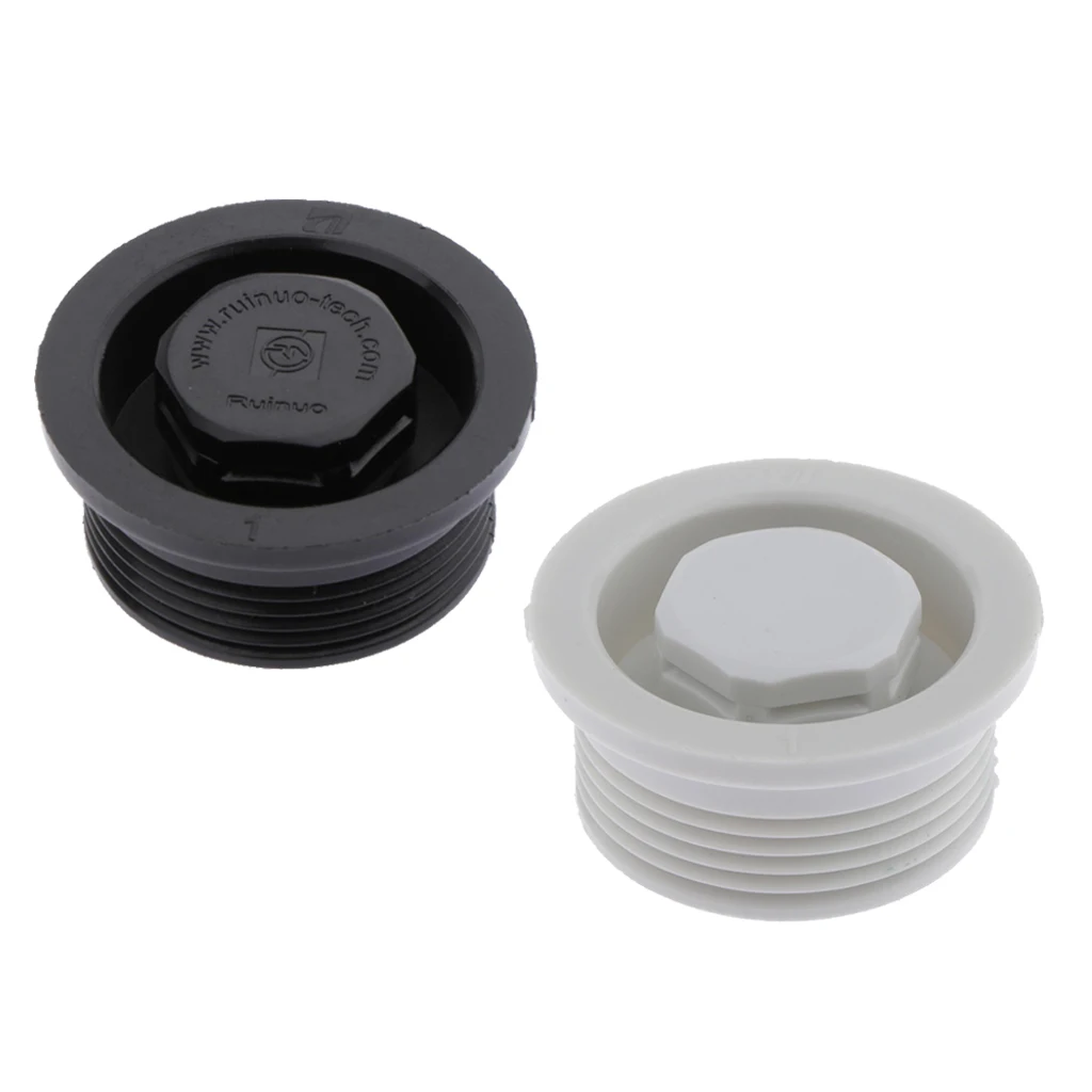 2x Leakproof Surfing Vent Plug Surfboard Screw In Auto Vent Plug Stooper Surfing Air Vent Breathable Stand Up Paddle Valve