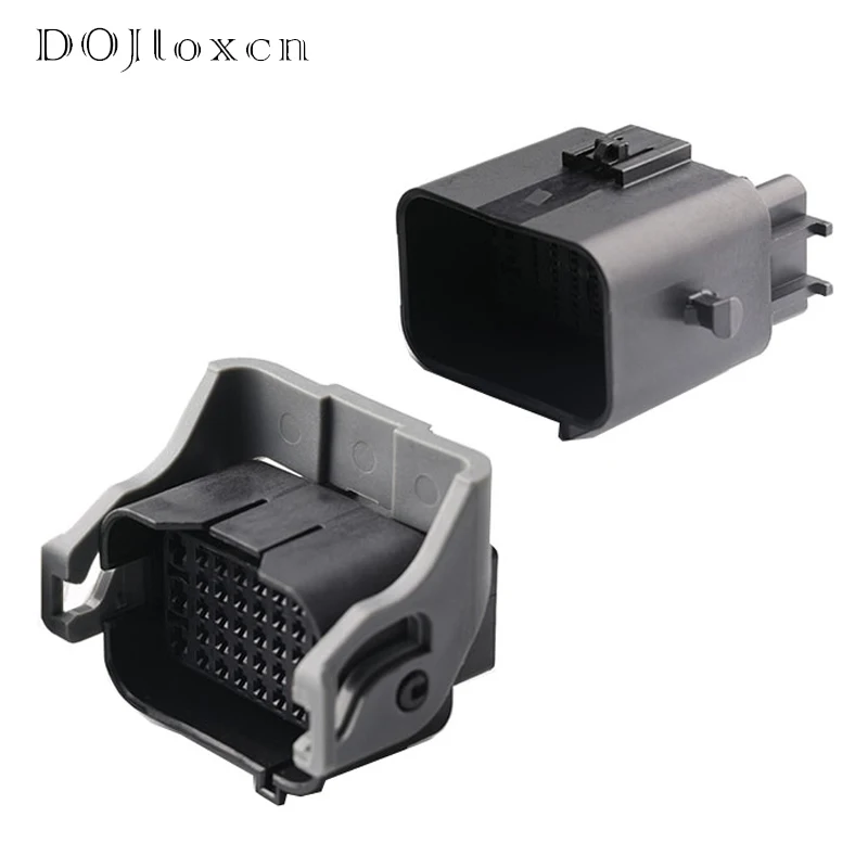 

1/2/5/10/Sets 36 Hole ECU Black Connector Socket Automobile Waterproof Male Female Wiring Plug 1743062-2 1743059-2