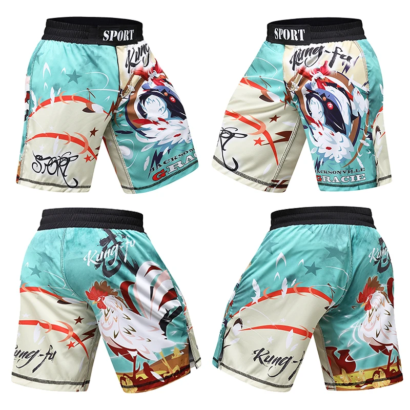 Cody Lundin Sublimation Compression Fight Shorts Gym Fitness Board Pants Top Quality Men Shorts Recreational MMA Short Trouser