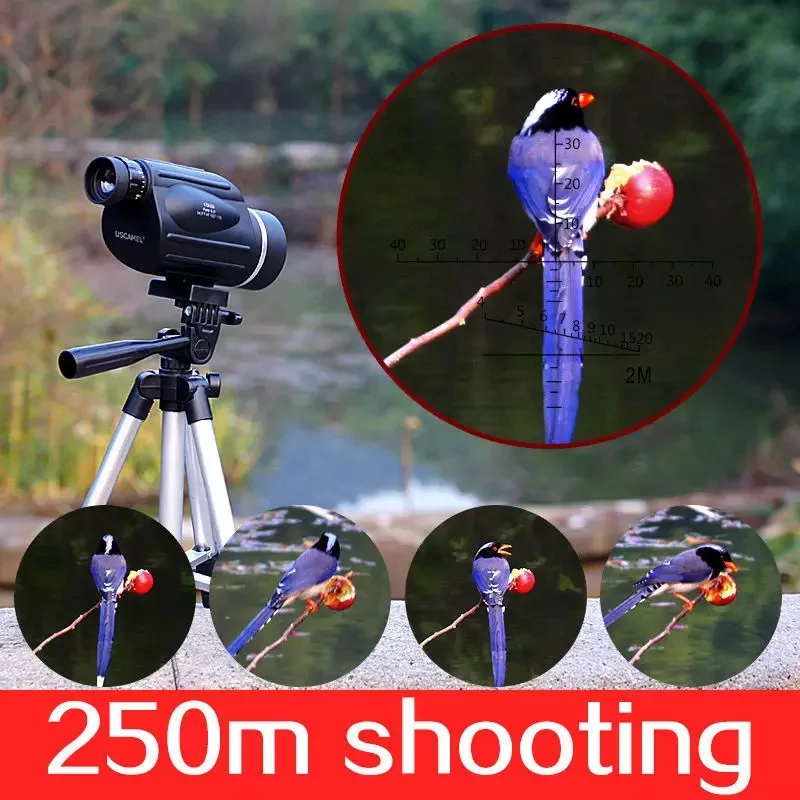High Power 13x50 Hunting Monocular Binoculars Handheld Telescope Big Vision Military HD Professional Eyepiece Spotting Scope