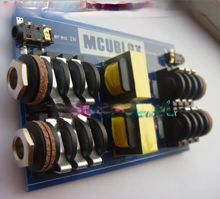 

Computer to Mixer Computer to Amplifier Audio Common Ground Isolator 3.5 6.35 Sophomore Core Conversion