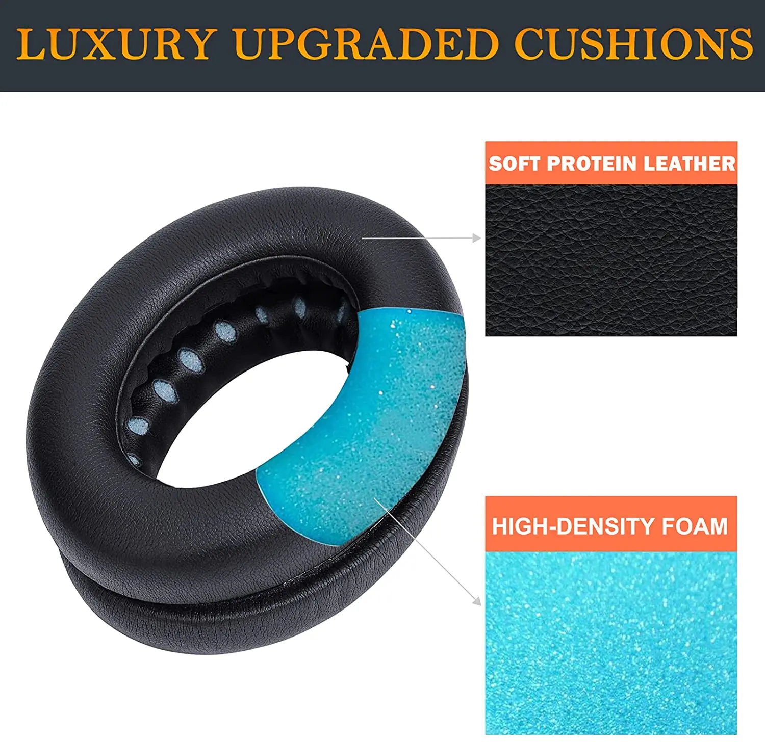 Vervanging Voor Bose QC15 Hoofdtelefoon QC35 Oorkussens QC25,QC35II Bose AE2,AE2i,QC2,AE2w, soundtrue/Soundlink Rond-Oor