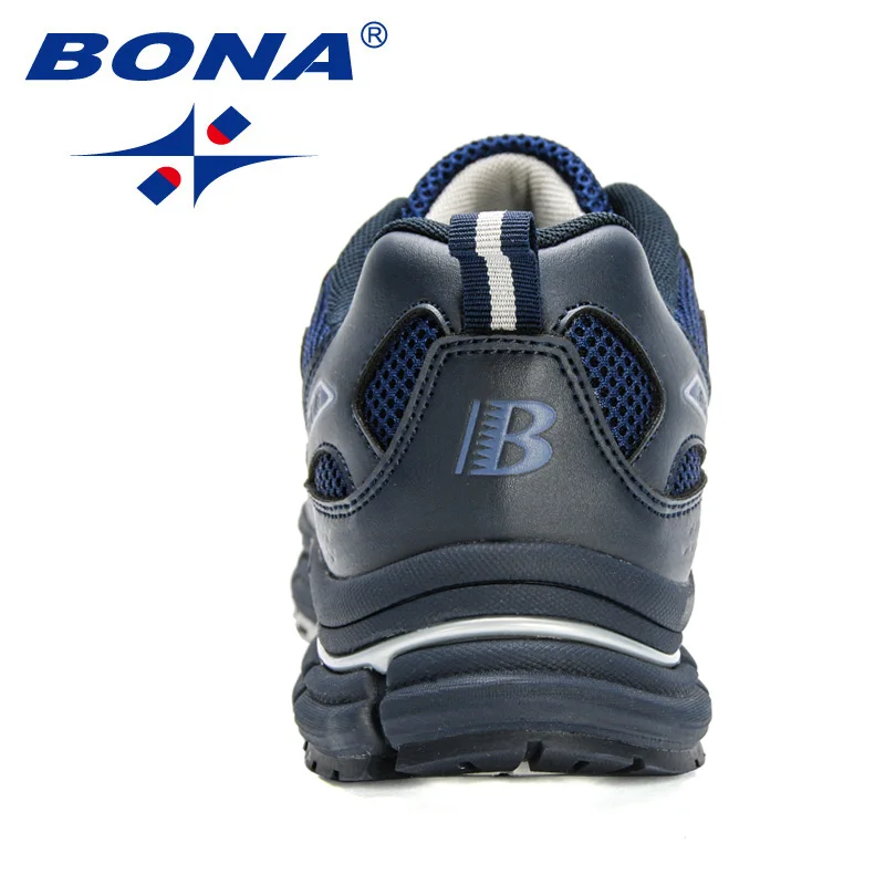 BONA New Designers Trendy Running Shoes for Men Breathable Walking Sports Shoe Man Jogging Sneaker Soft Footwear Mansculino