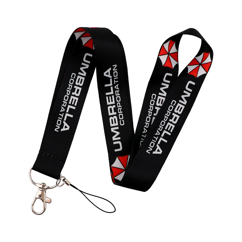 JY537 Umbrella Movie Lanyard For Keys Chain ID Card Cover Pass Mobile Phone Charm Badge Holder Key Neck Straps Accessories