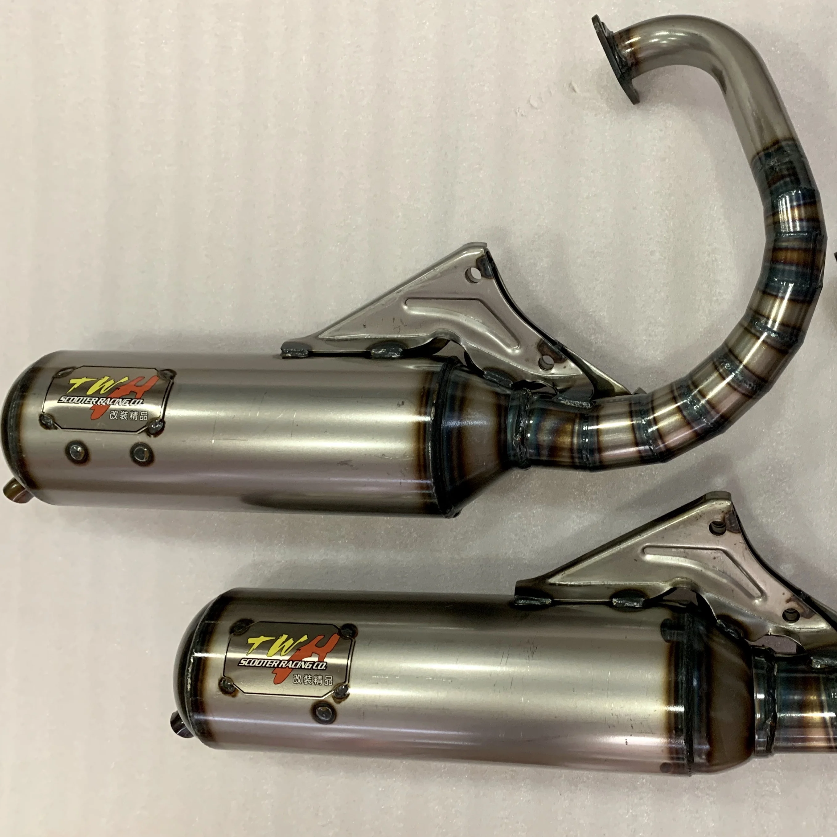 DIO50 Exhaust Pipe Racing 29mm 33mm Muffler Big Bore Cylinder 44mm-56mm 60cc-125cc Tuning Upgrade BWSP Perfomance Parts Dio 50