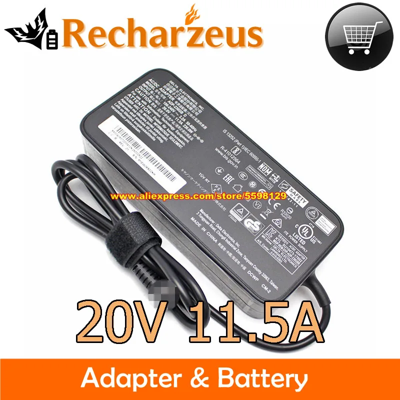 

Genuine For Delta 20V 11.5A 230W Adapter ADP-230GB D M1EW06S02KH Charger For Msi Gs66 Gs75 10SFS-259 Gaming Laotop Power Supply