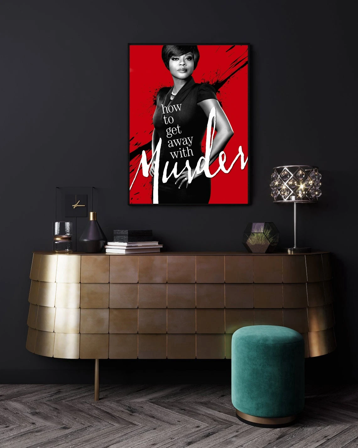 How to Get Away with Murder Movie Poster Home Wall Painting Decoration (No Frame)