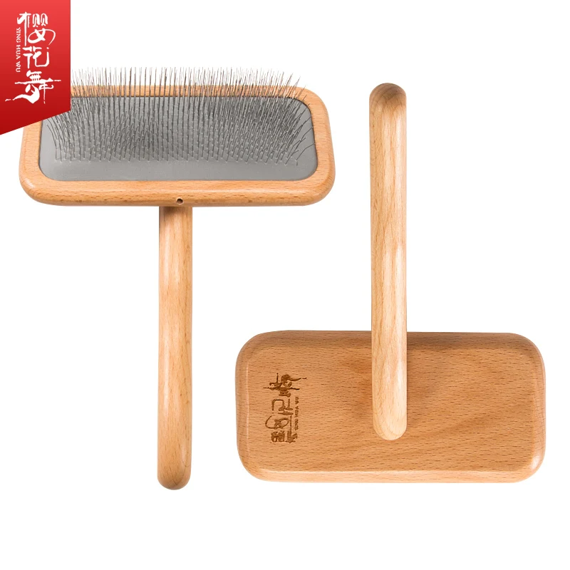 Pet comb brushing fluffy air cushion needle comb Teddy combing artifact opening knot to floating hair general for cats and dogs