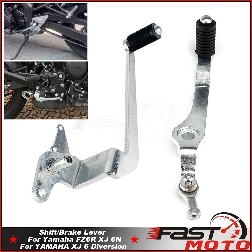 For Yamaha XJ 6 Diversion F FZ6R XJ 6N 6 Diversion 2009-2017 Gear Shift Pedal  Right Foot Brake Lever Motorcycle Shifter Levers
