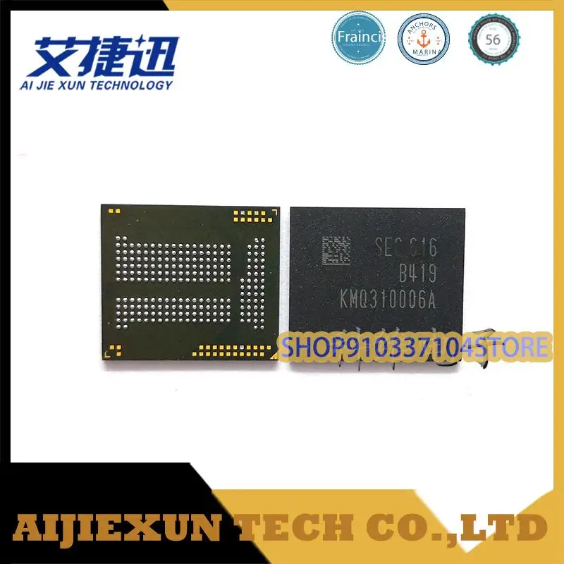 2pcs/lot KMQ310006A-B419 16+1 221pins 16G memory IC chips new and origianl