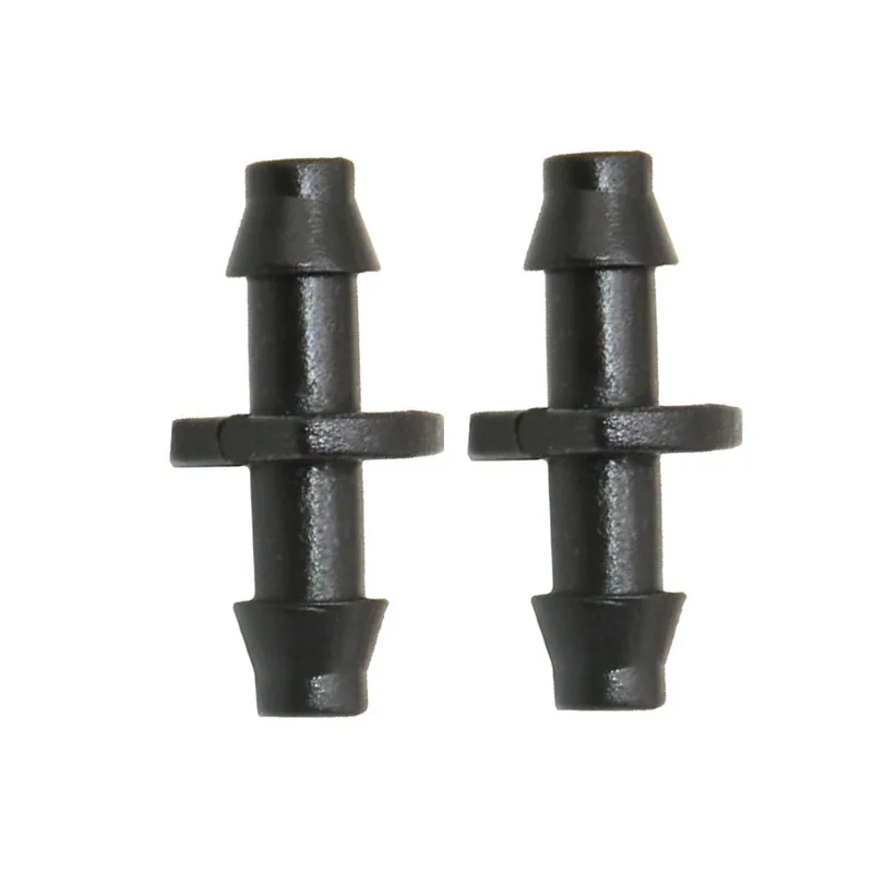 

1/4" Barbed Garden Hose Connectors Straight Water Hose Repair Connectors 2-Way 4/7 Irrigation Water Fittings 2000 Pcs