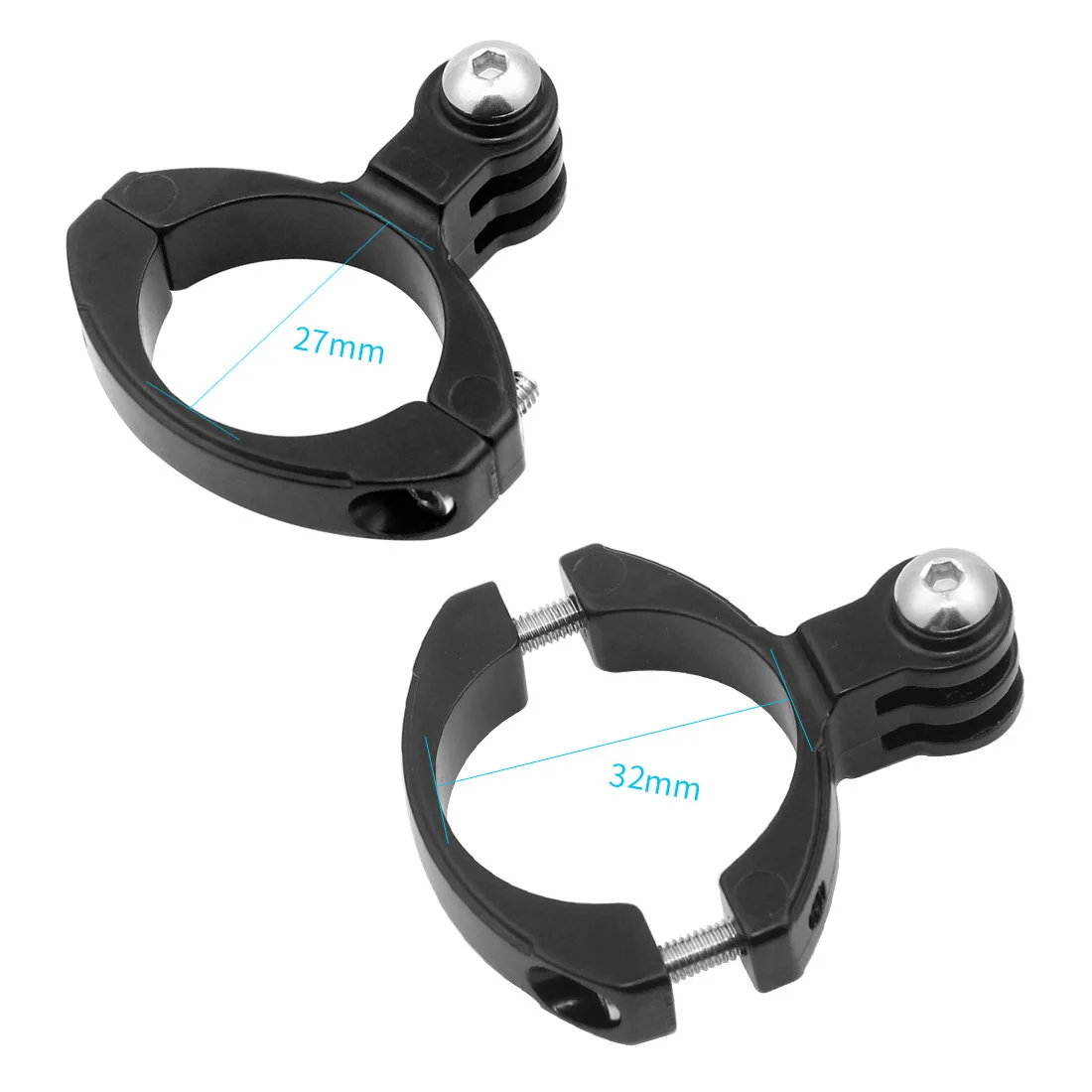 Motorrad Fahrrad Lenker Clip Halter Fahrrad Sattelstütze Klemme o Typ Roll halterung für Gopro 13 Insta360 x4 Kamera Stabilisator Ständer – Detail 18