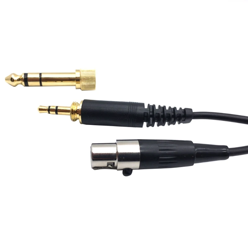 6.3/3.5mm Jack Headphone Cable Audio Line Cord for AKG Q701 K702 K240 K141 K271 K171 K181 3m Economical and Durable Drop ship