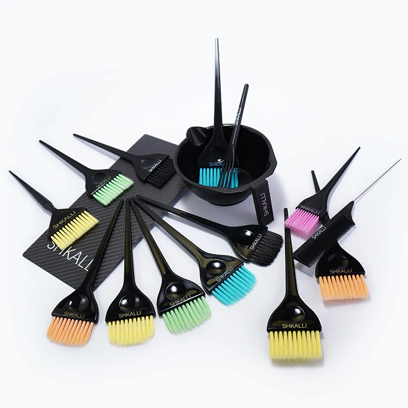 Hair Coloring Brush for Hair Salon SHKALLI Balayage Highlight brush Professional hair salon hairdresser hair dye tools