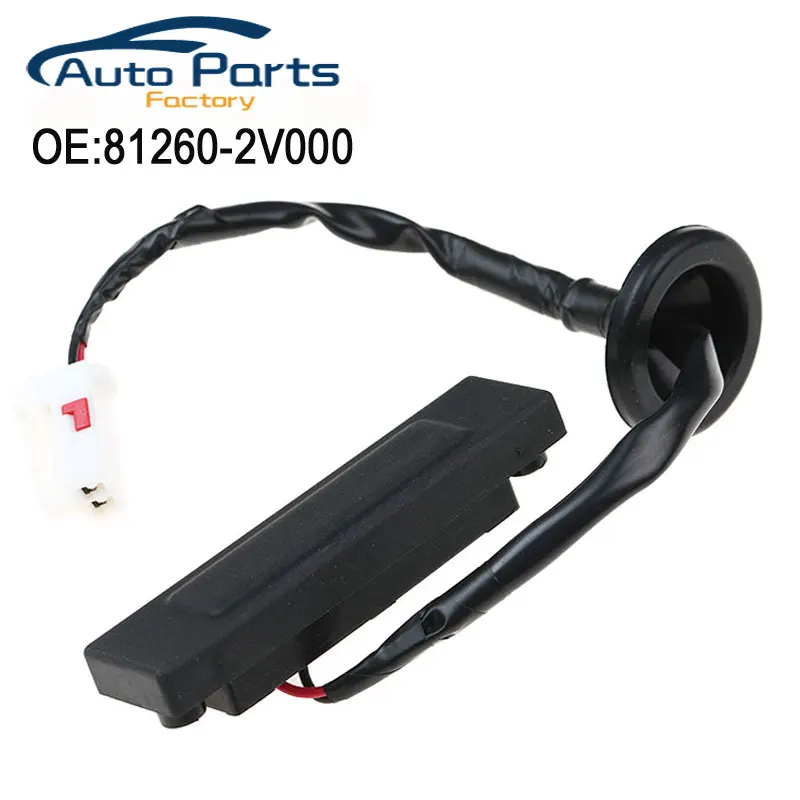 81260-2V000 812602V000 Rear Tailgate Door Handle Switch Without Camera Rear Boot Opening Button For Hyundai Veloster 2012-2017