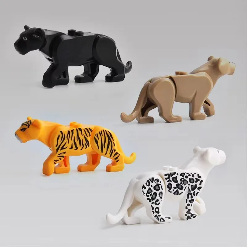 Animal Series Model Figures Big Building Blocks Animals Educational Toys For Kids Children Gift Compatible With Legoed Duploed