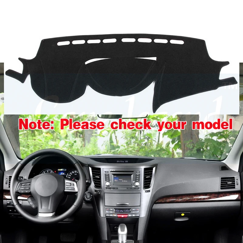 For Subaru Legacy 2010 2011 2012 2013 2014 Anti-Slip Mat Dashboard Cover Carpet Sunshade Dashmat Carpet Accessories WRX STI B4