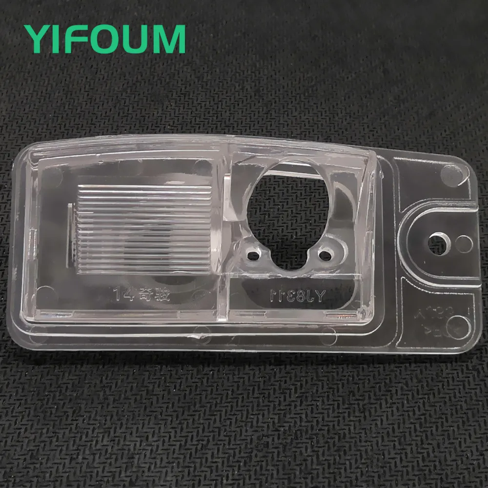 YIFOUM Car Rear View Camera Bracket License Plate Light Housing Mount For Nissan Rogue X-Trail T32 Altima Sentra Skyline Murano