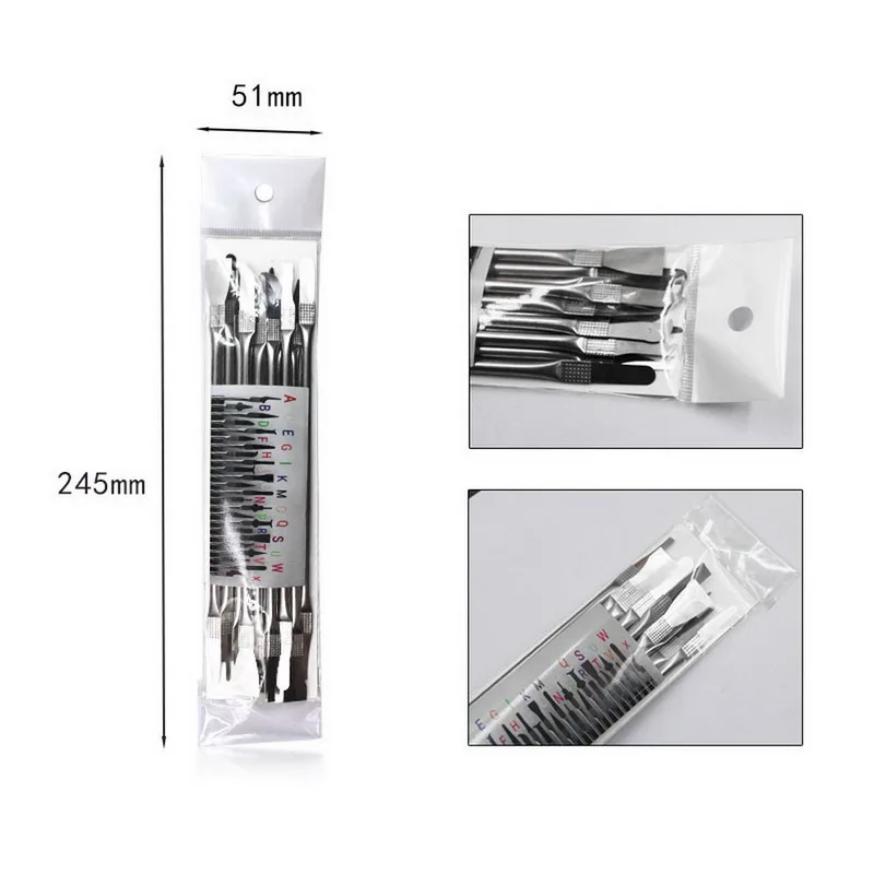 8in 1 IC Chip Repair Thin Tools Set CPU Metal Remover Burin per rimuovere per la riparazione del Chip NAND IC della CPU del Computer del telefono cellulare