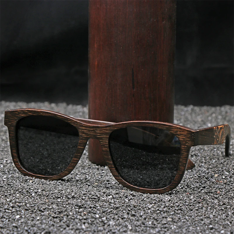 New Style Bamboo Woven Fashion Personality Frame,Trendy Leg Pattern, Logo Printable For Men and Women Driving Sunglasses