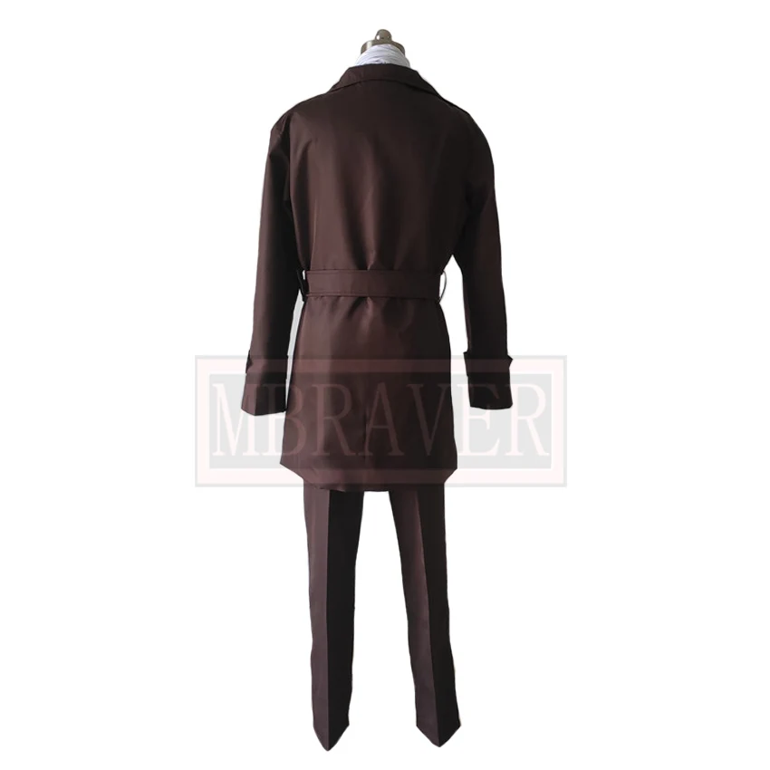 Superhero Walter Kovacs Rorschach Outfit  Cosplay Costume Halloween Party Uniform Custom Made Any Size - view 4