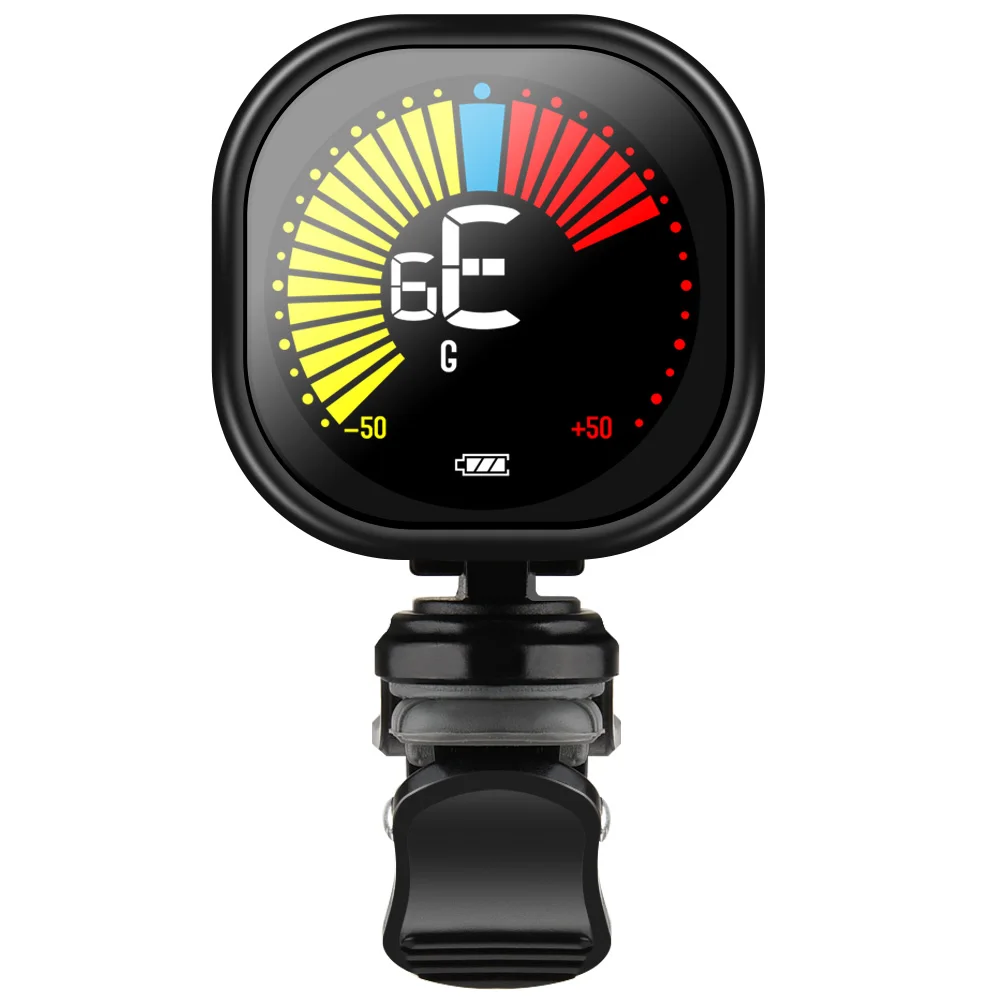 LEKATO Clip On Tuner Gitaar Tuner WST-6800 Draagbare Gitaar Tuner Clip Op LED Display Tuning voor Muziekinstrument